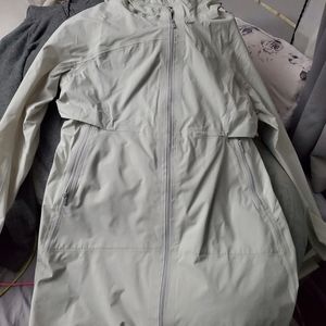 Off white Lululemon rain jacket